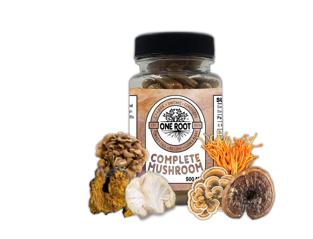 Complete Mushroom Blend Capsules: 60ct