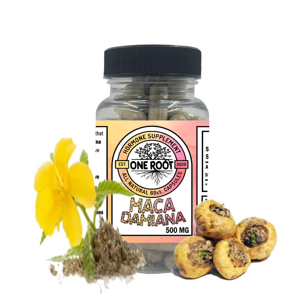 Maca + Damiana Capsules: 60ct