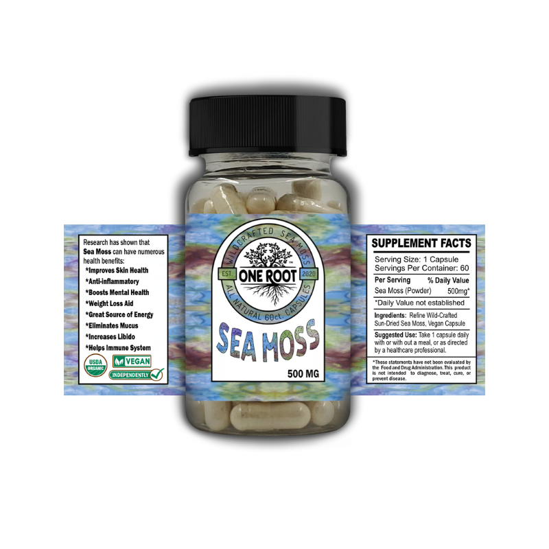 Sea Moss Capsules: 60ct