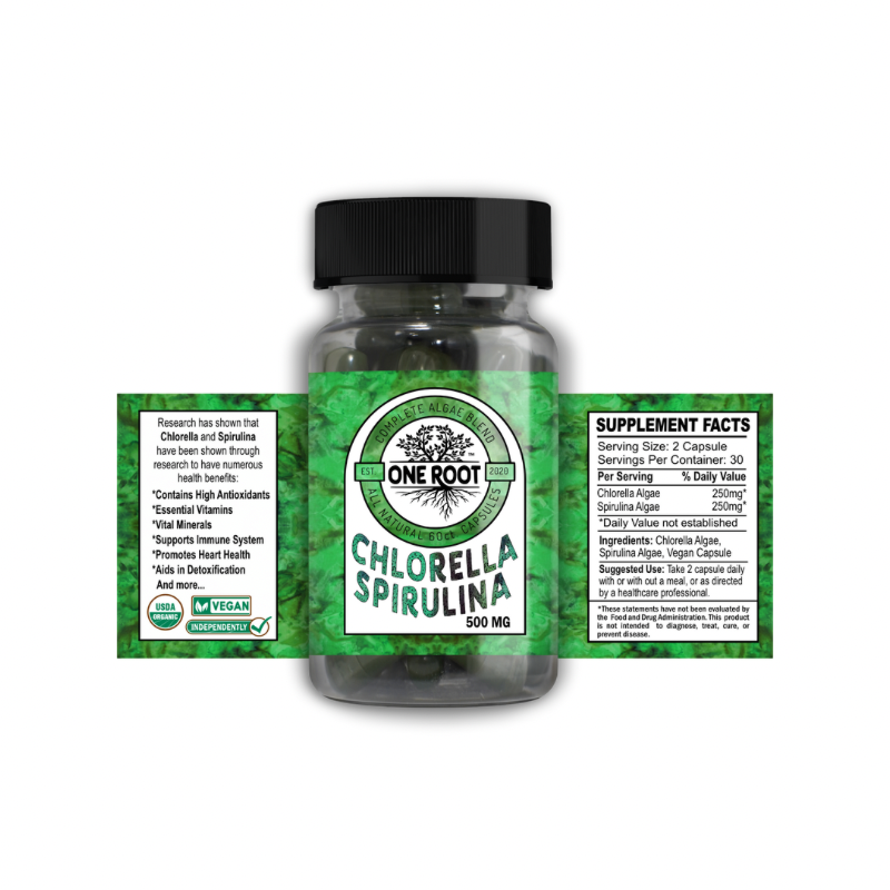 Complete Algae Blend Capsules: 60ct