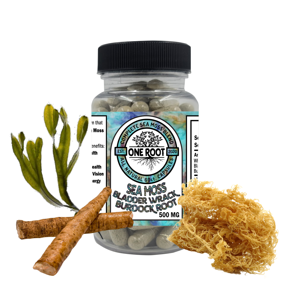 Complete Sea Moss Blend Capsules: 30ct